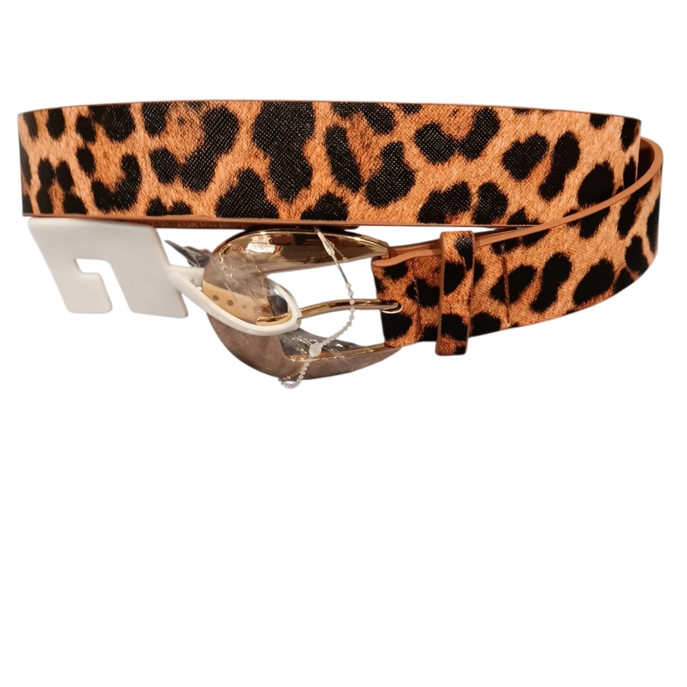 Leopard Print Women's Belt